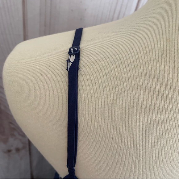 Yumi Kim Revolve Vina Dress Size L Navy Elephant Print Silk Drop Waist - Picture 10 of 11